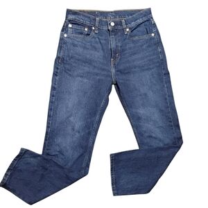 Levi's Men's Dark Blue Straight Jeans